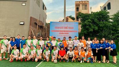 Giao lưu thể thao chào mừng kỷ niệm 65 năm ngày thành lập Hội liên hiệp Thanh niên Việt Nam (15/10/1956-15/10/2021)