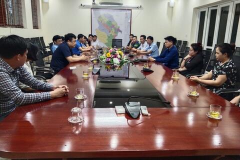 Ban quản lý các KCN tỉnh Phú Thọ tiếp, làm việc với Ban quản lý Khu kinh tế tỉnh Hà Giang