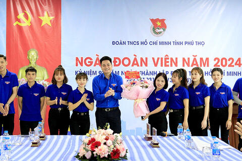 Chương trình “Ngày Đoàn viên” và ra mắt Đoàn Công ty TNHH Sunrise công nghiệp Việt Nam