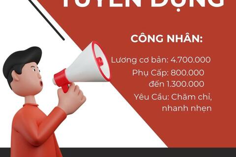 CÔNG TY TNHH INORSEN VINA TUYỂN DỤNG