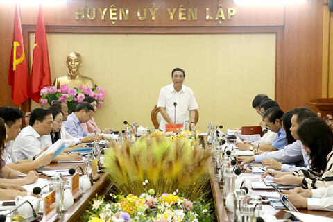 Giám sát thực hiện Chương trình mục tiêu Quốc gia tại huyện Yên Lập