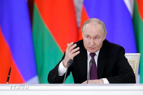 Tổng thống Nga Vladimir Putin khẳng định sẵn sàng tiếp tục đàm phán với Ukraine