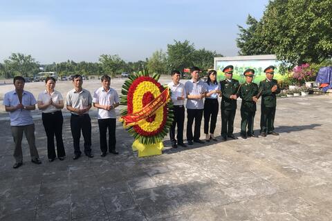 BAN QUẢN LÝ CÁC KCN PHÚ THỌ VỚI CÁC HOẠT ĐỘNG NHÂN NGÀY THƯƠNG BINH LIỆT SĨ