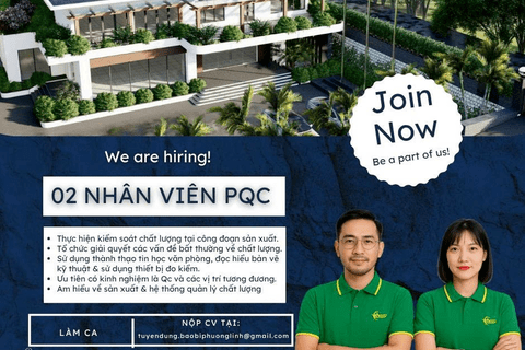 Công ty CPĐTTM & SXBB Phương Linh tuyển dụng