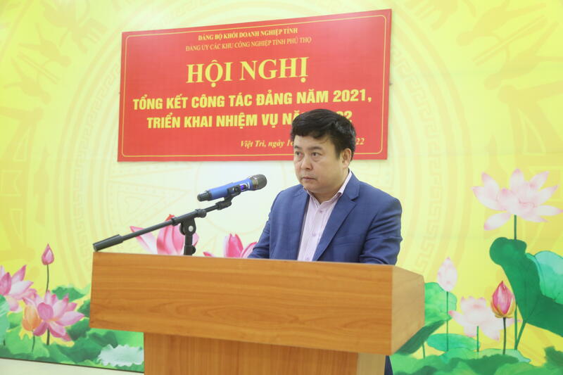 Hội nghị Tổng kết công tác đảng năm 2021, triển khai nhiệm vụ năm 2022